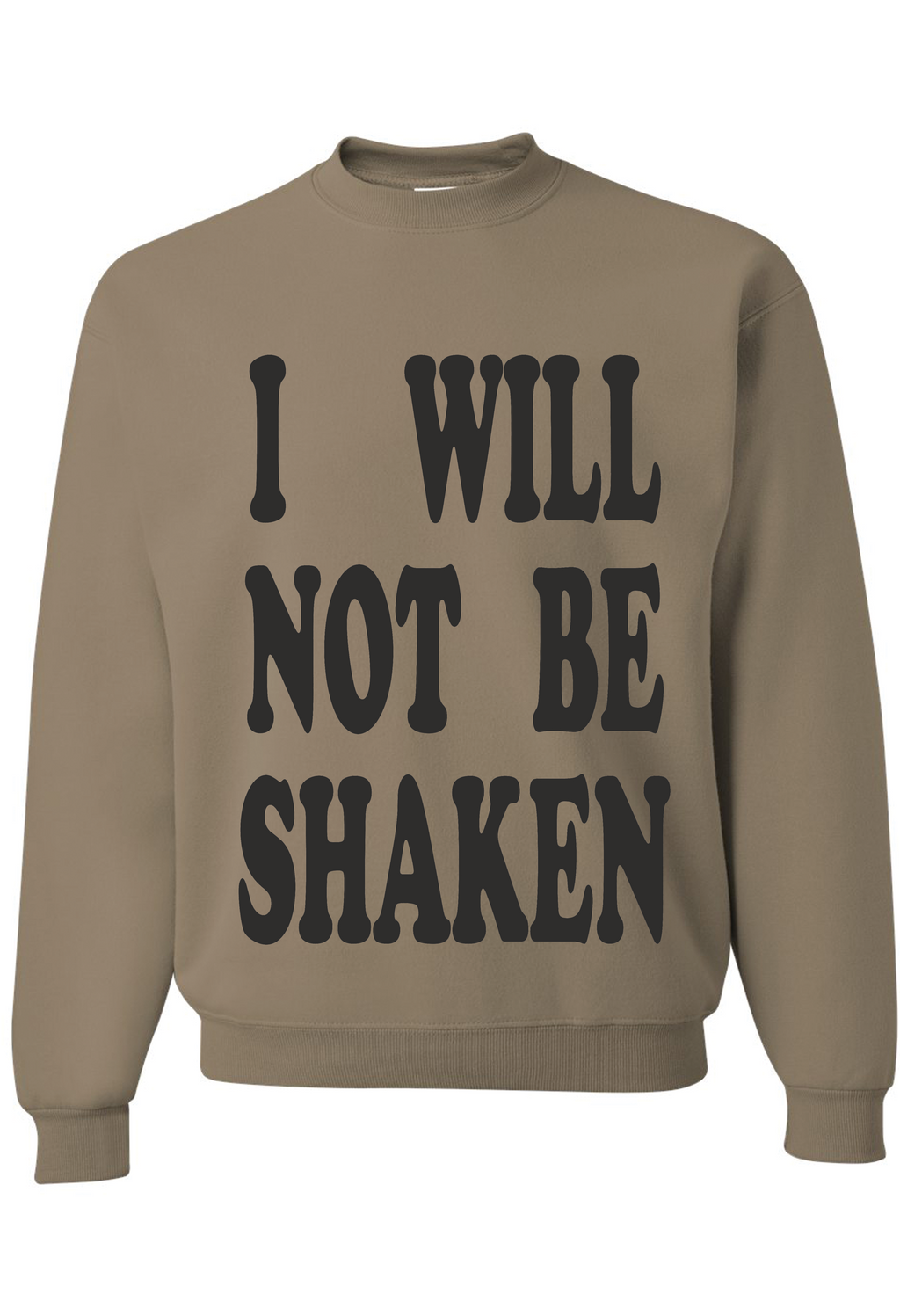 I WILL NOT BE SHAKEN