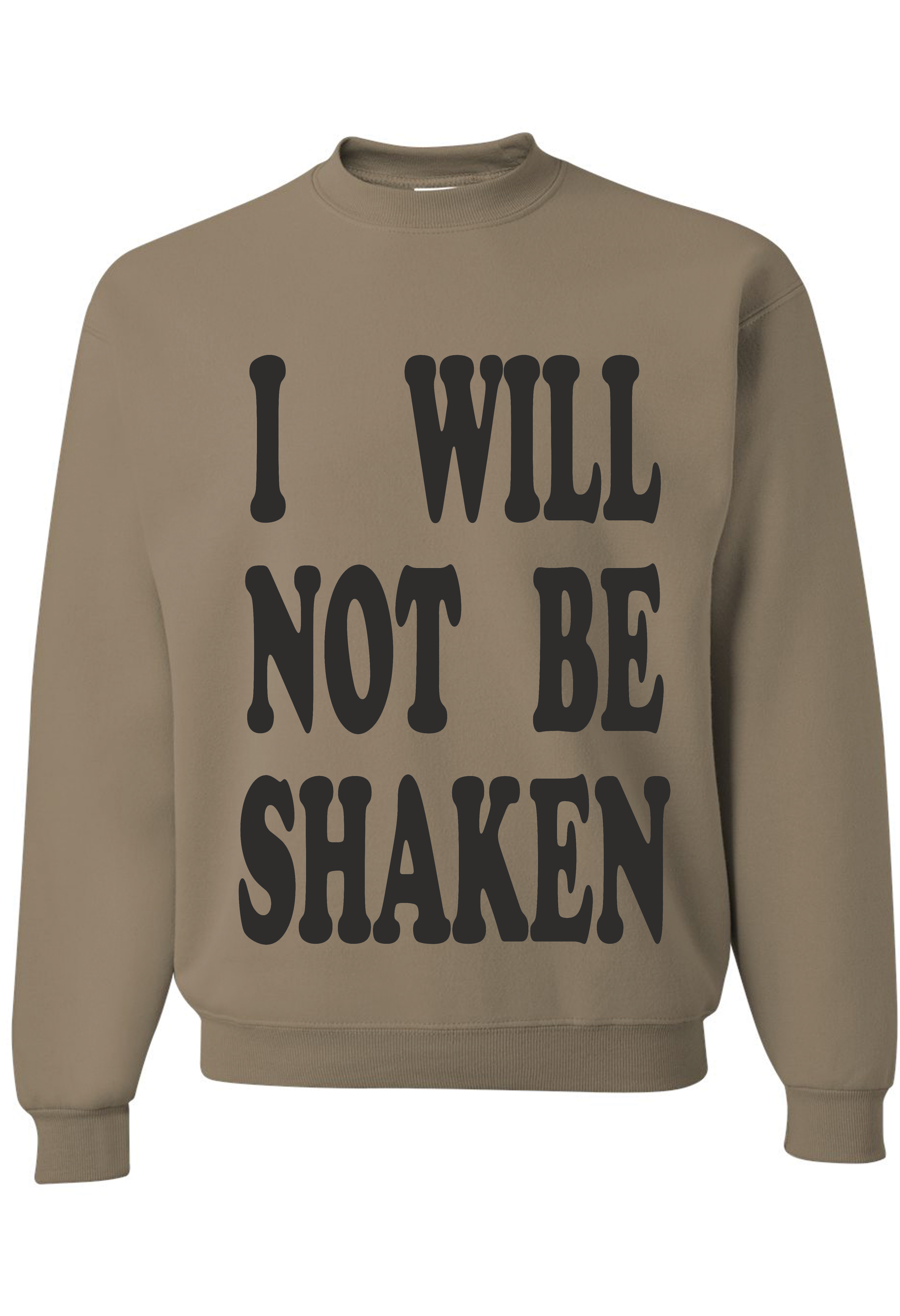 I WILL NOT BE SHAKEN